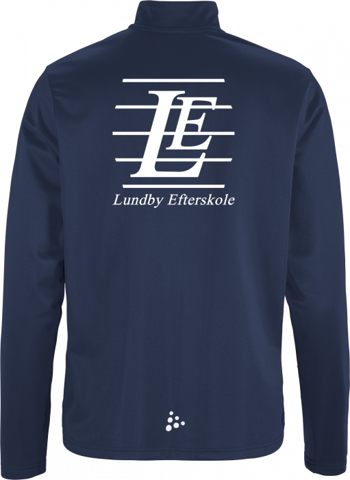 Craft - Lundby Efterskole Half-Zip Piger - Navy blå
