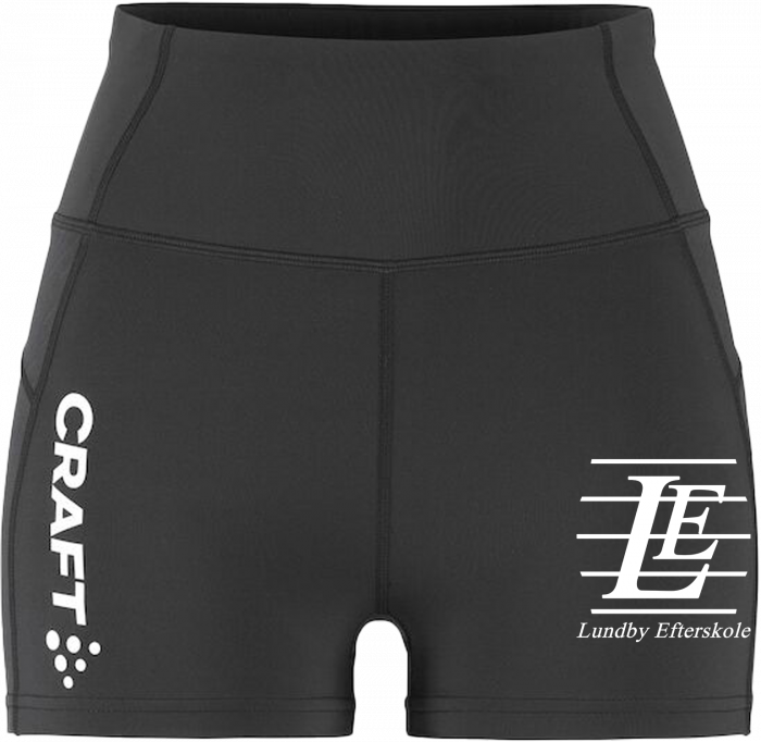 Craft - Lundby Efterskole Short Tights Girls - Black