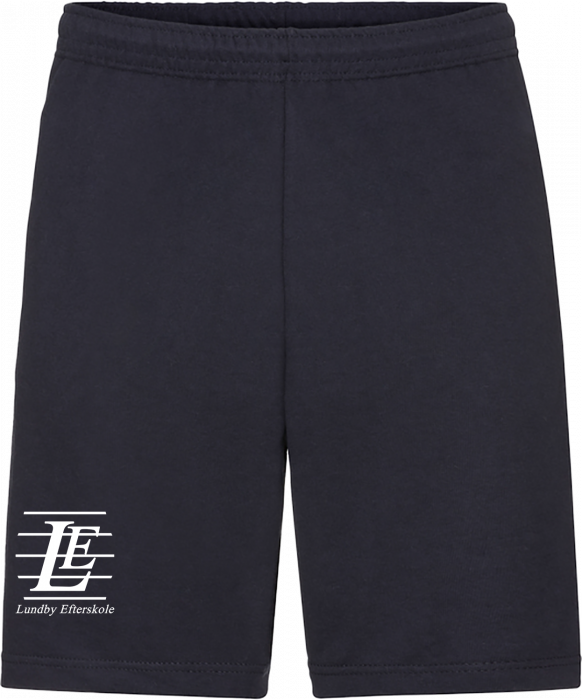 Fruit of the loom - Lundby Efterskole Lightweight Shorts - Deep Navy